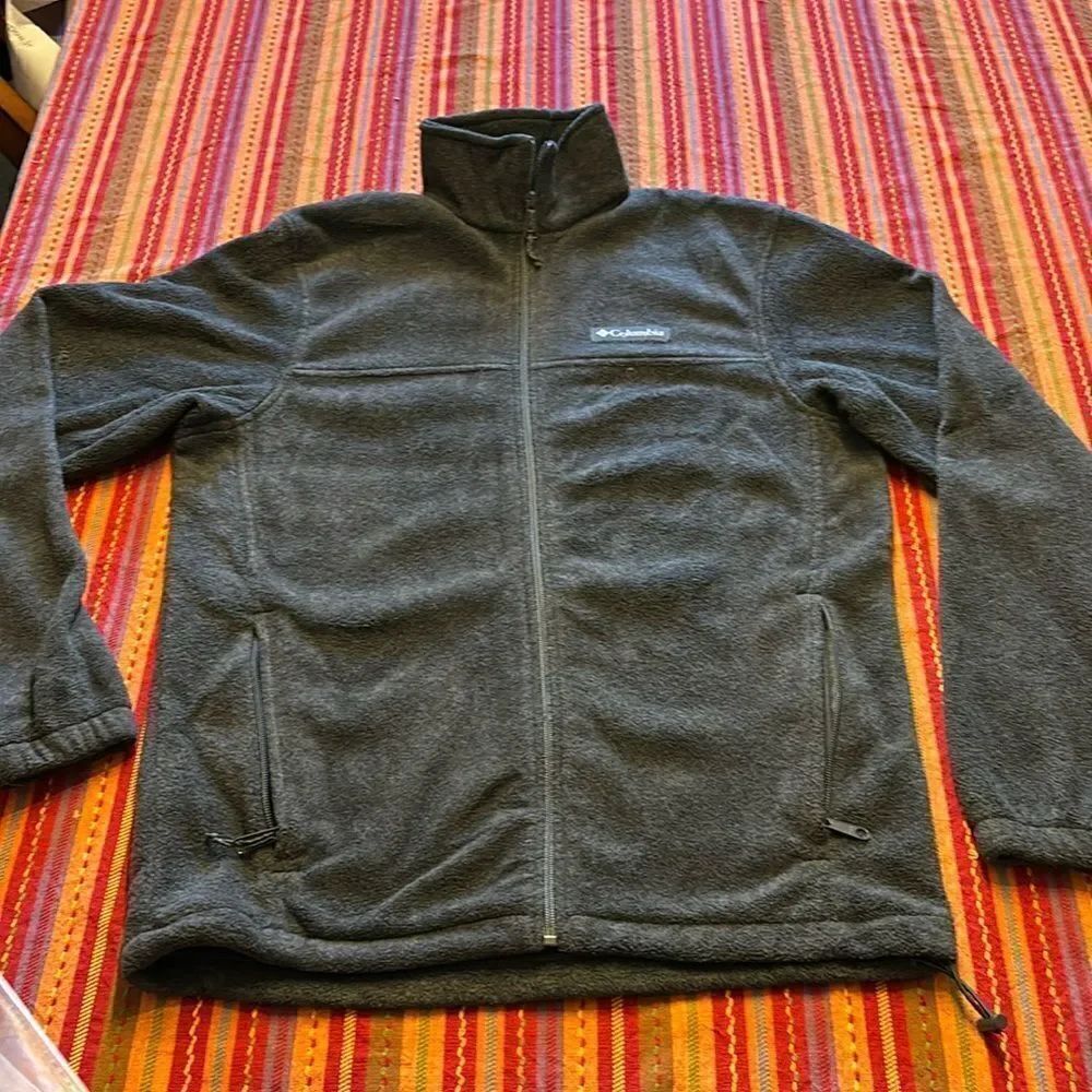 Columbia Full Zip Fleece Jacket size small